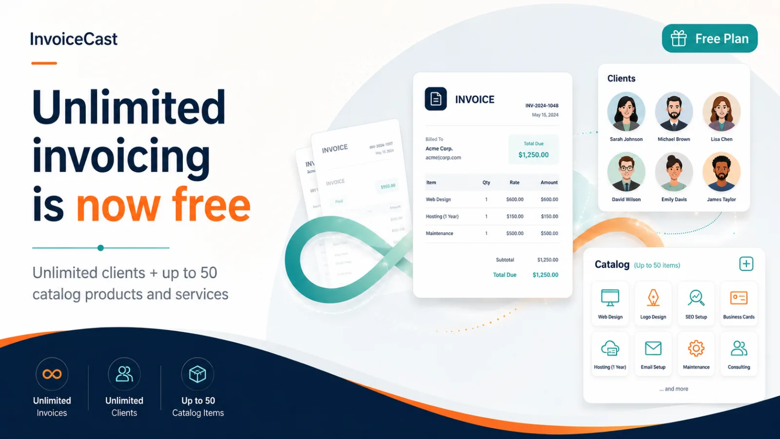 Unlimited Invoicing Is Now Free with InvoiceCast