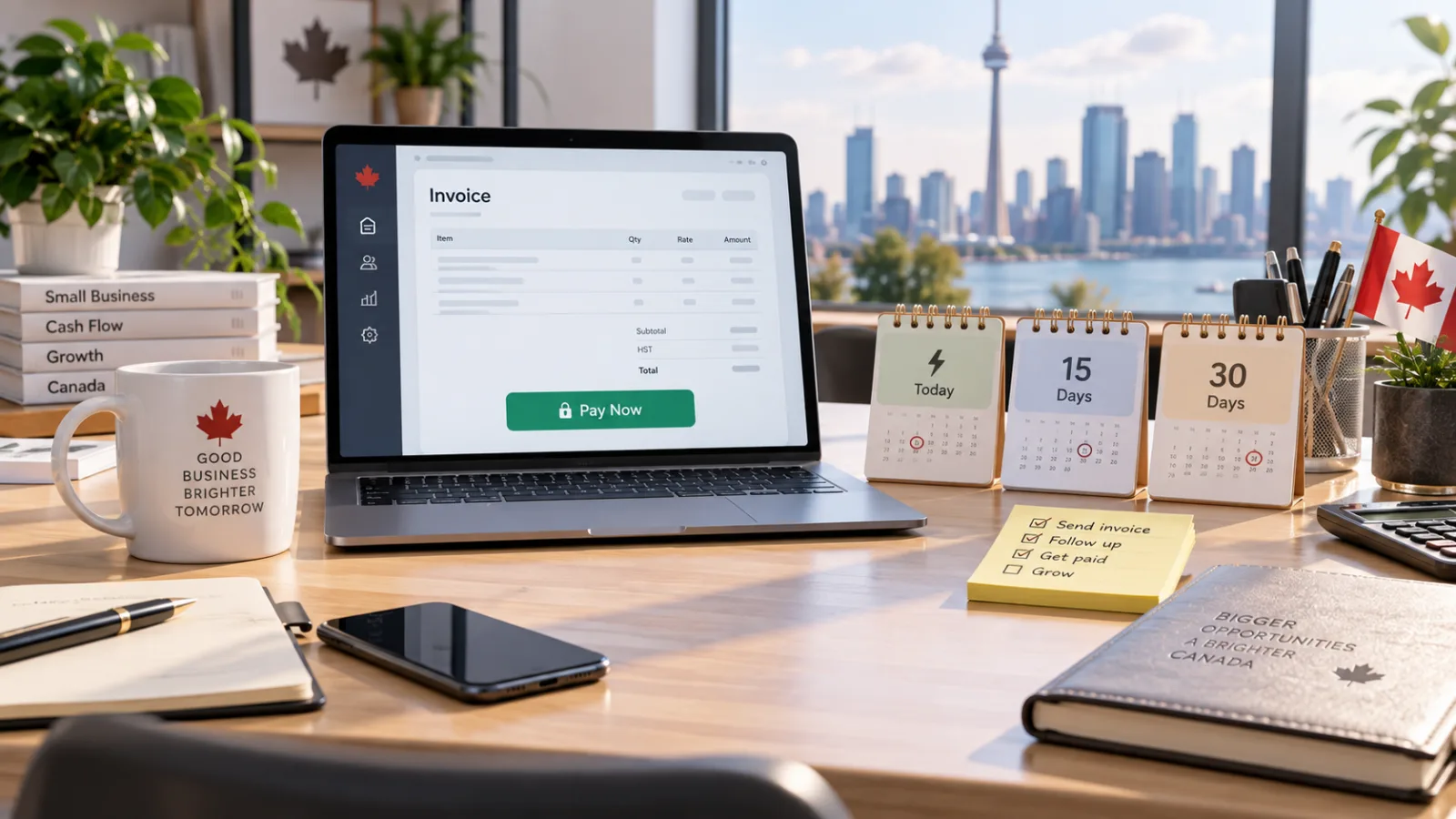 Net 30 vs Net 15 vs Due on Receipt: Which Payment Terms Get Canadian Small Businesses Paid Faster?