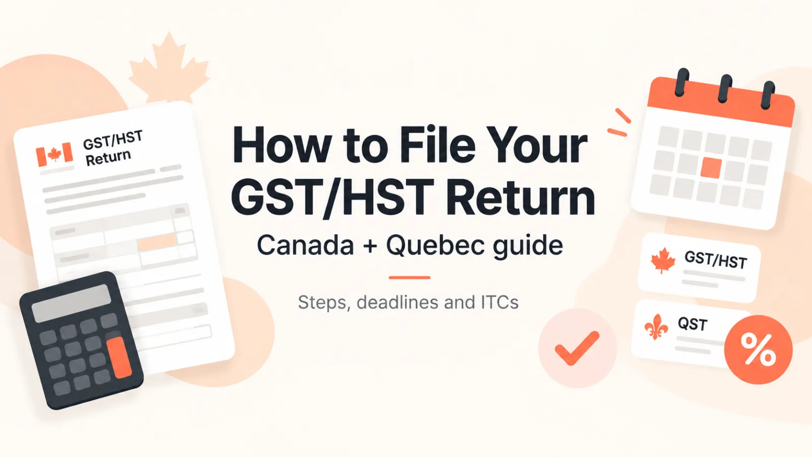 How to File a GST/HST Return in Canada: 2026 Guide